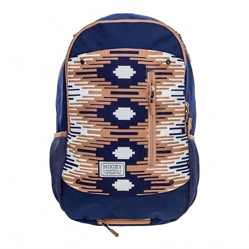 NEW HOOEY unisex - rockstar backpack in navy/aztec